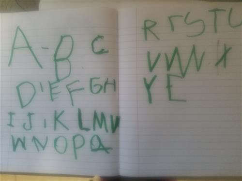 Alphabet Writing 